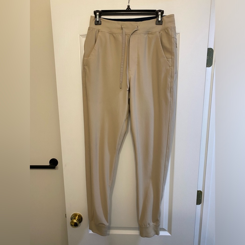Birddogs Men’s Jogger, Lined, Size M, Khaki Color